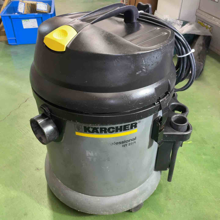 ケルヒャー バキュームクリーナー 乾湿両用掃除機 NT27/1【桶川店】