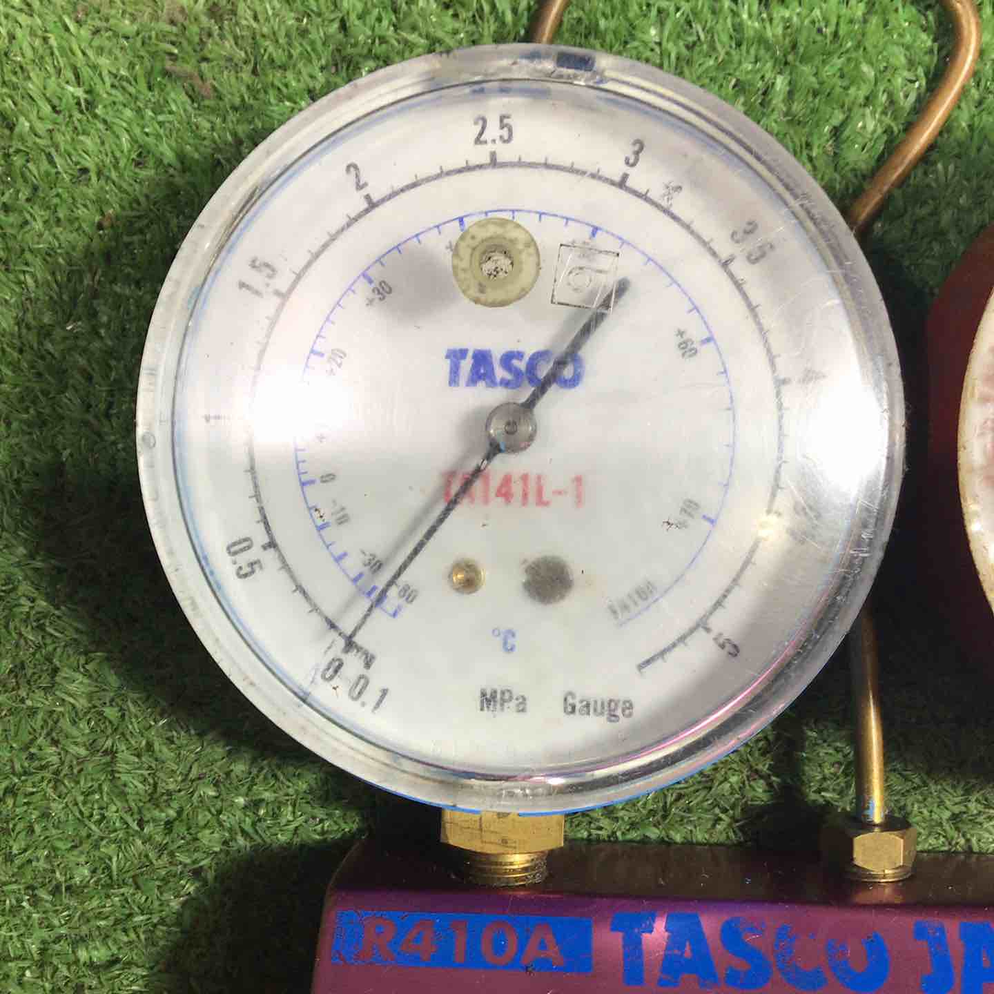 TASCO ゲージマニホールド TA122G-1 再再値下げ！TASCO TA122Gゲージ