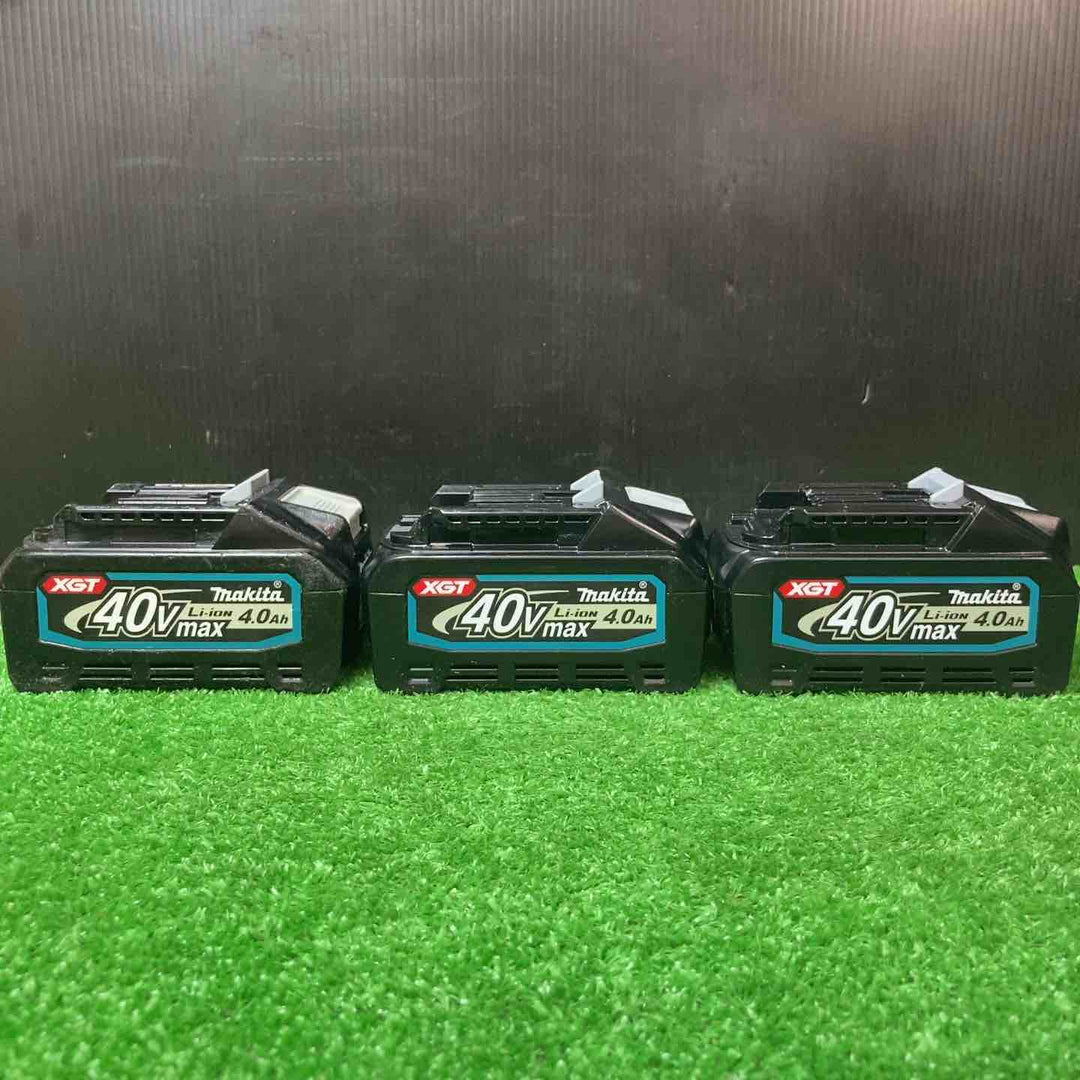 純正 マキタ(makita) リチウムイオンバッテリー 40Vmax/4.0Ah BL4040 3点 美品あり【岩槻店】