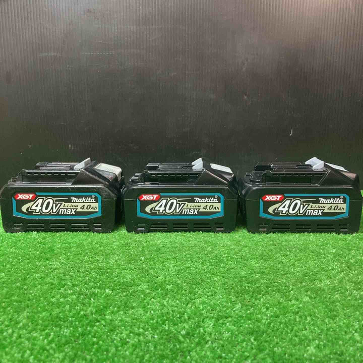 純正 マキタ(makita) リチウムイオンバッテリー 40Vmax/4.0Ah BL4040 3点 美品あり【岩槻店】
