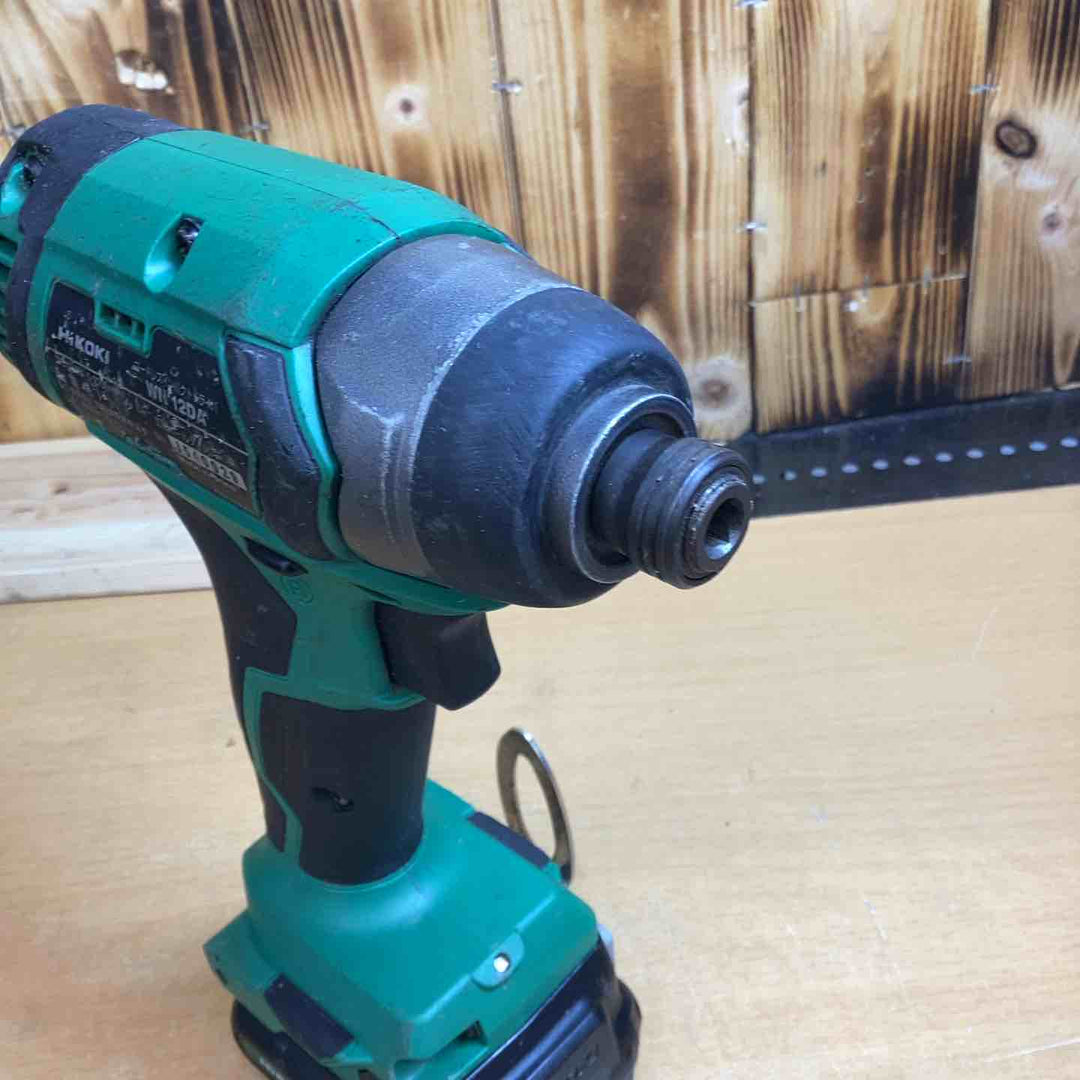 ★ハイコーキ(HIKOKI ※旧:日立工機) コードレスインパクトドライバー WH12DA(2ES)【越谷店】