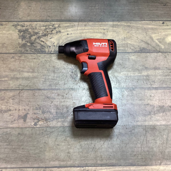 HILTI (ヒルティ) 充電式インパクトドライバ+ドライバドリルセット SID2-A12、SF2H-A12 【東大和店】