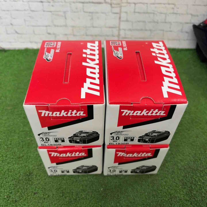 マキタ(makita) リチウムイオンバッテリー 18V/3.0Ah BL1830B 4個セット【町田店】