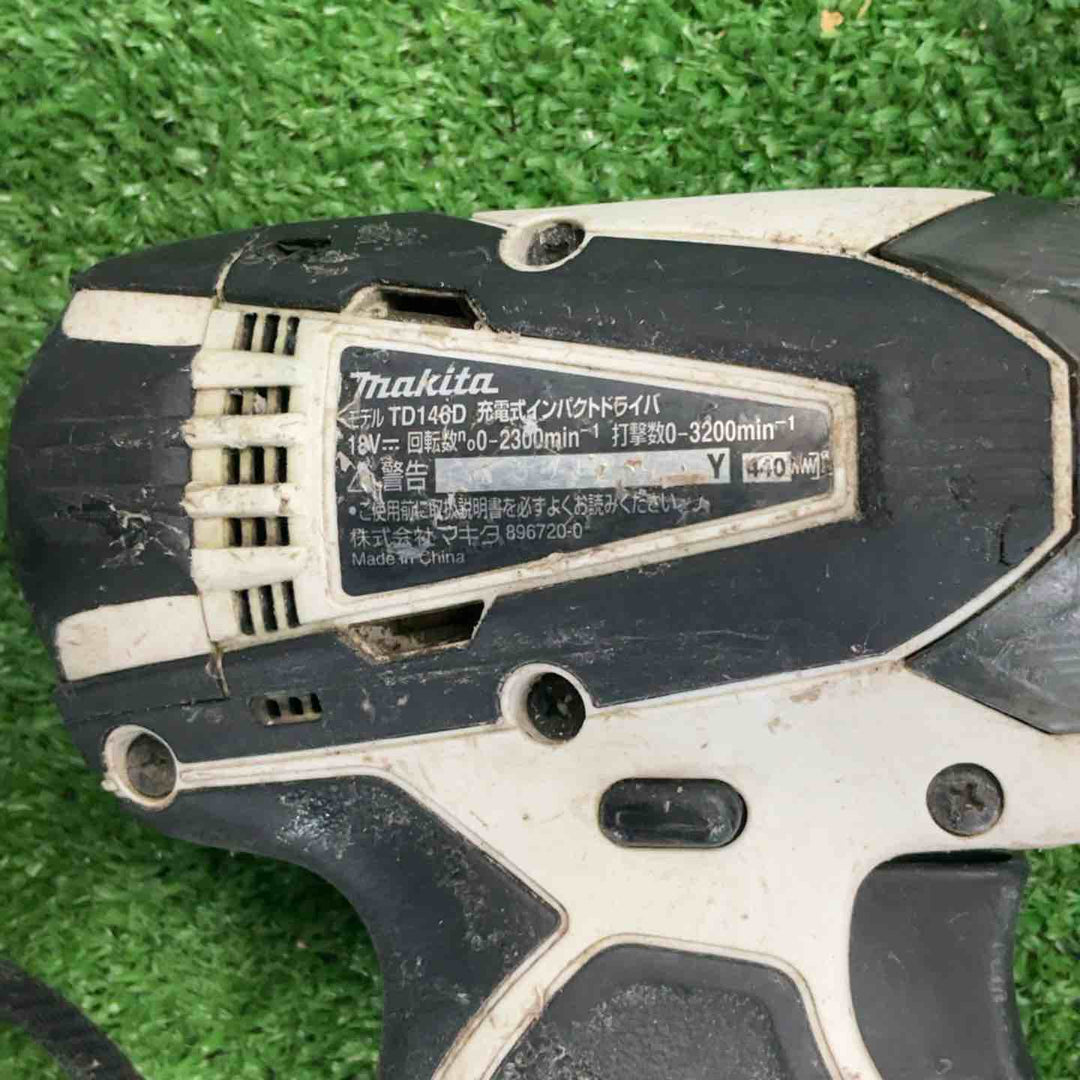 ★マキタ(makita) コードレスインパクトドライバー TD146DRFXW【草加店】