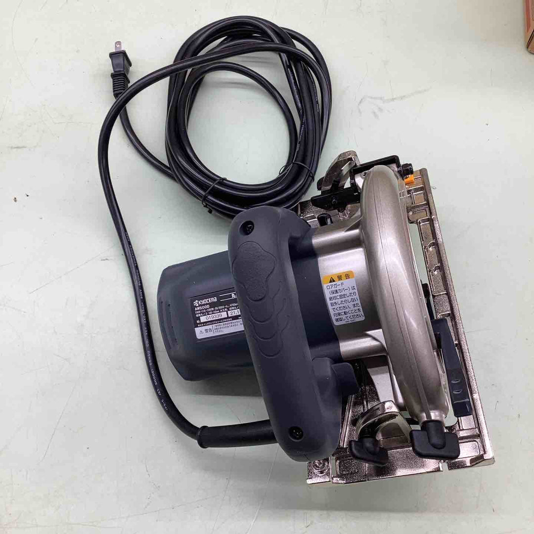 KYOCERA 京セラ AW500D 電動 丸ノコ 切込深さ57mm ノコ刃外径165㎜ 電動工具【越谷店】
