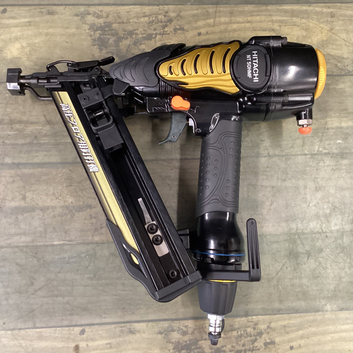 【中古美品】 ハイコーキ(HiKOKI ※旧:日立工機) 高圧フロア用高圧ブラッド釘打ち機 NT50HMF ブラッドネイラ 【未使用長期保管品】 【東大和店】