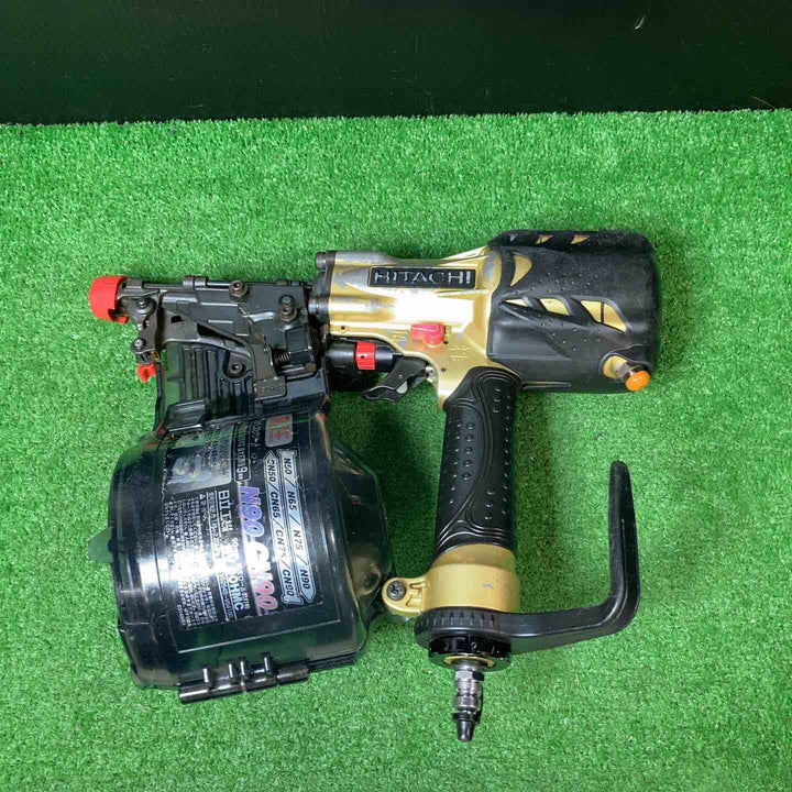 【中古品】★ハイコーキ(HIKOKI ※旧:日立工機) 高圧エア釘打ち機 NV90HMC【岩槻店】