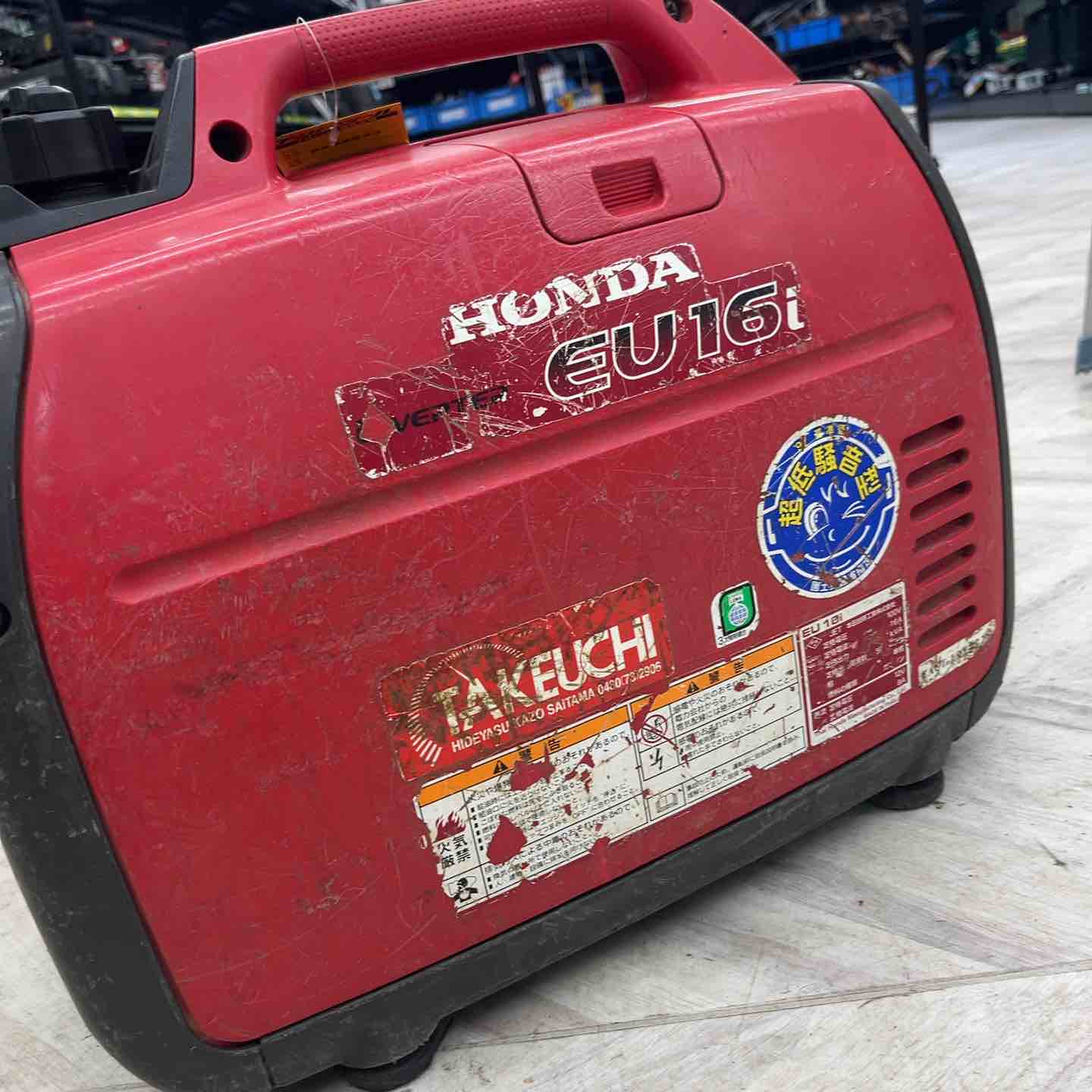 ☆ホンダ(HONDA) インバーター発電機 EU16i エンジン良好 動作確認済み