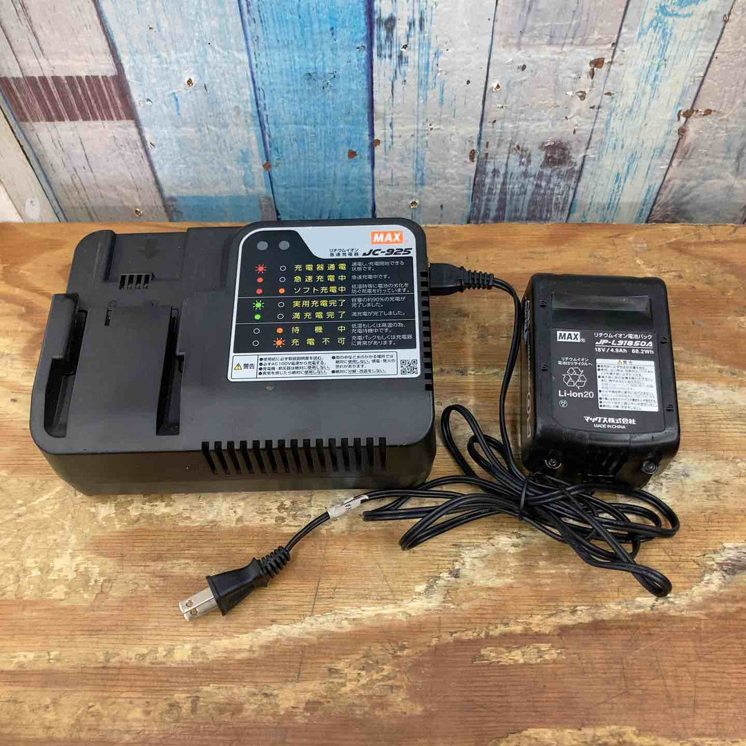 【中古品】★マックス MAX コードレスインパクトドライバー PJ-ID151R-B2C/1850A 18V セット【柏店】