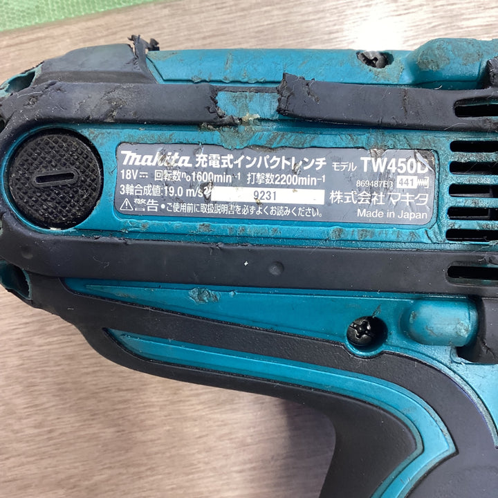 ☆マキタ(makita) コードレスインパクトレンチ TW450DZ【越谷店】