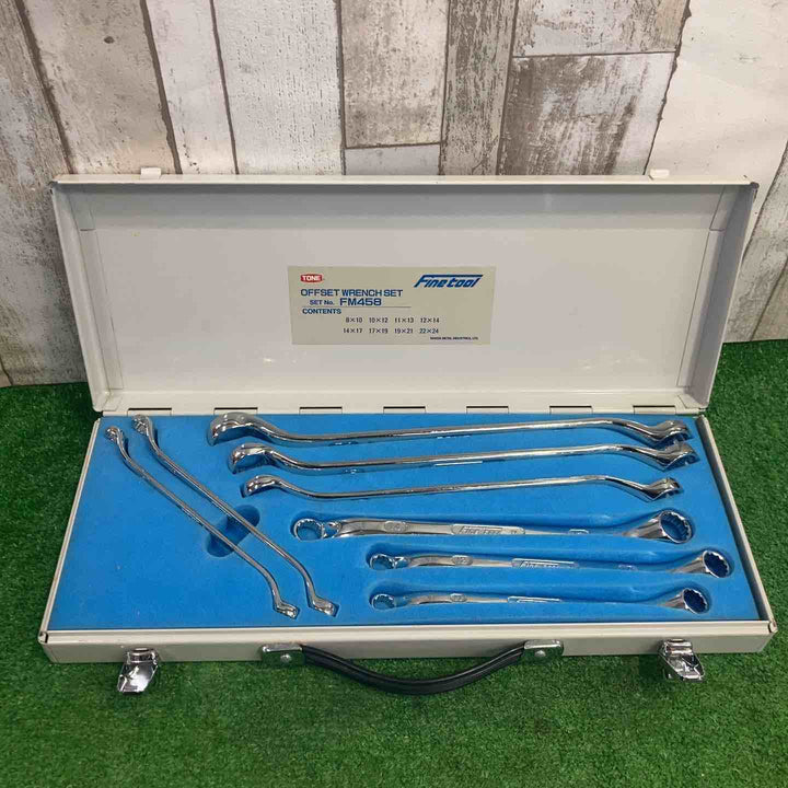 TONE めがねレンチセット Finetool OFFSET WRENCH SET FM458【町田店】
