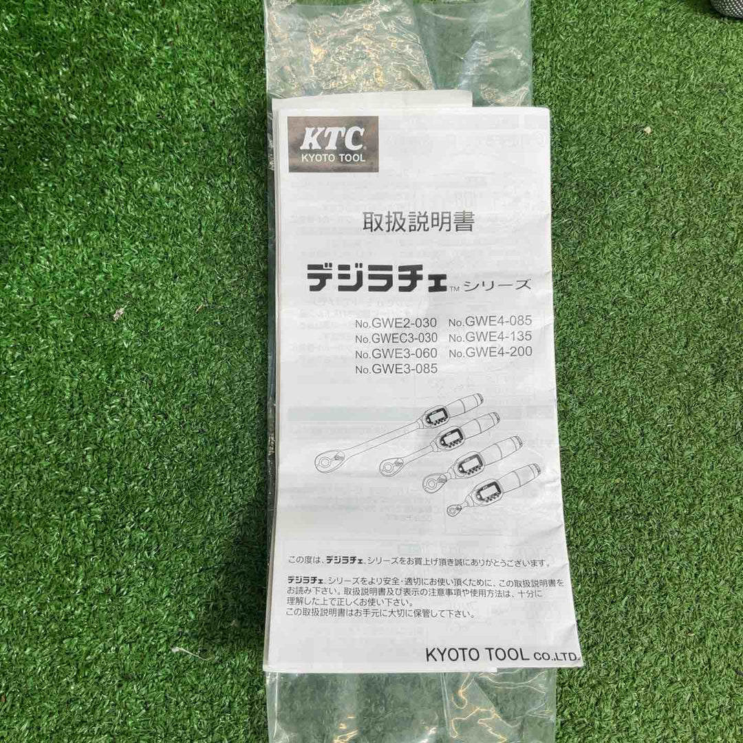【中古品】 京都機械工具(KTC) デジラチェ  GWE3-085 デジタル式トルクレンチ【藤沢店】