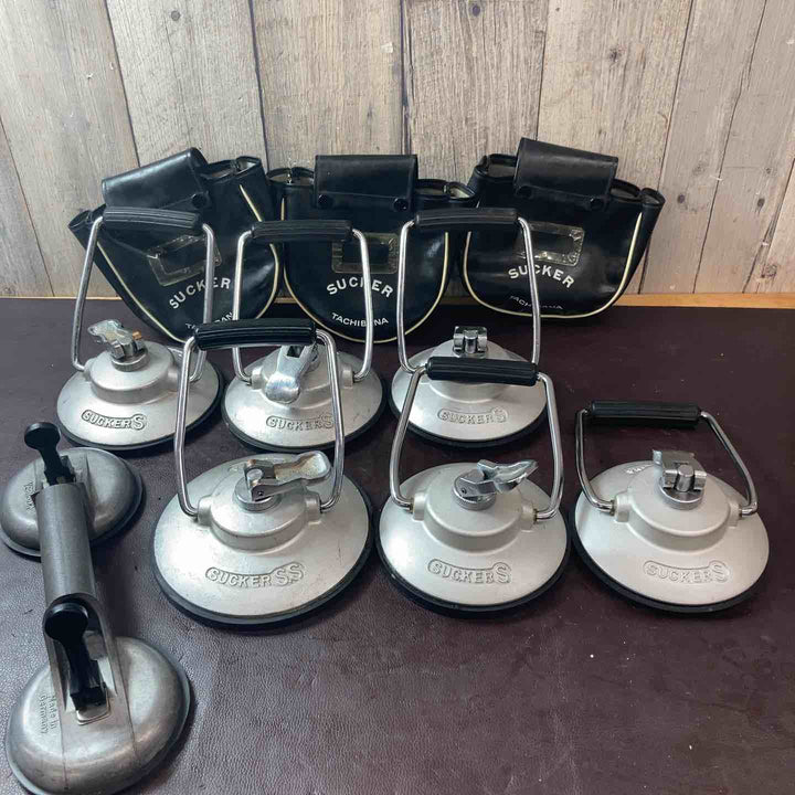 【中古品】タチバナ(TACHIBANA) SUCKER S.S S  VERIBOR ガラス吸盤 グリップ バキューム各7点【東大和店】