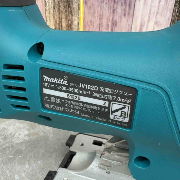 ★マキタ(makita) コードレスジグソー JV182DZK【八潮店】