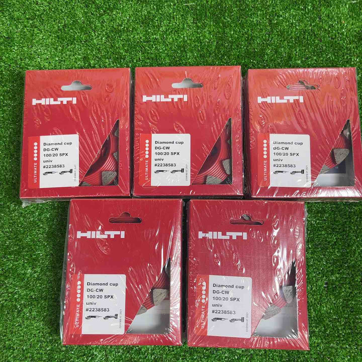 ヒルティ HILTI ダイヤモンドカップホイール DG-CW100/20 SPX#2238584 5個セット【越谷店】