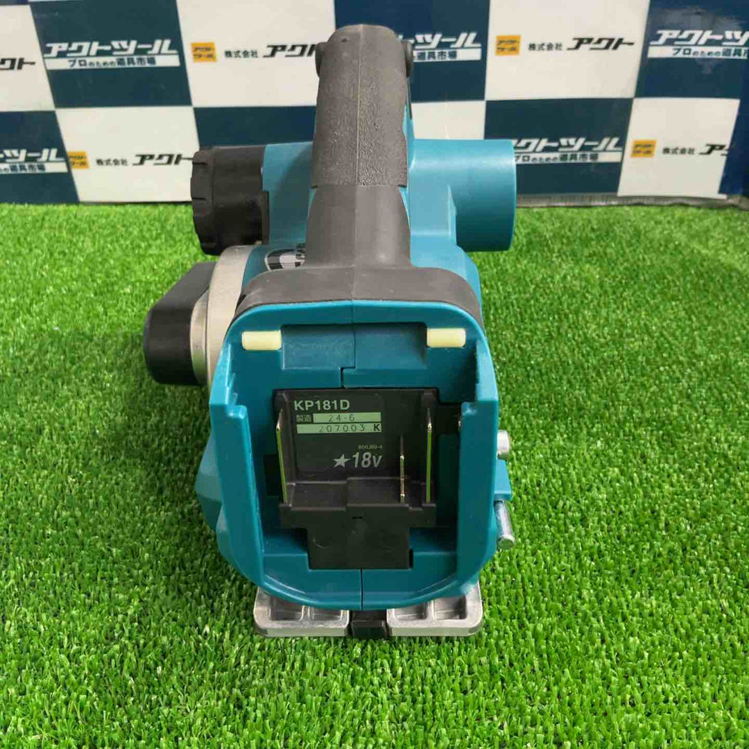 ★マキタ(makita) 82mmコードレスカンナ KP181DZ【草加店】