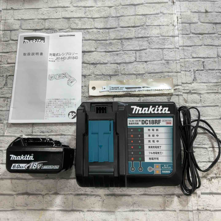 ★マキタ(makita) コードレスレシプロソー JR184DRG【川口店】