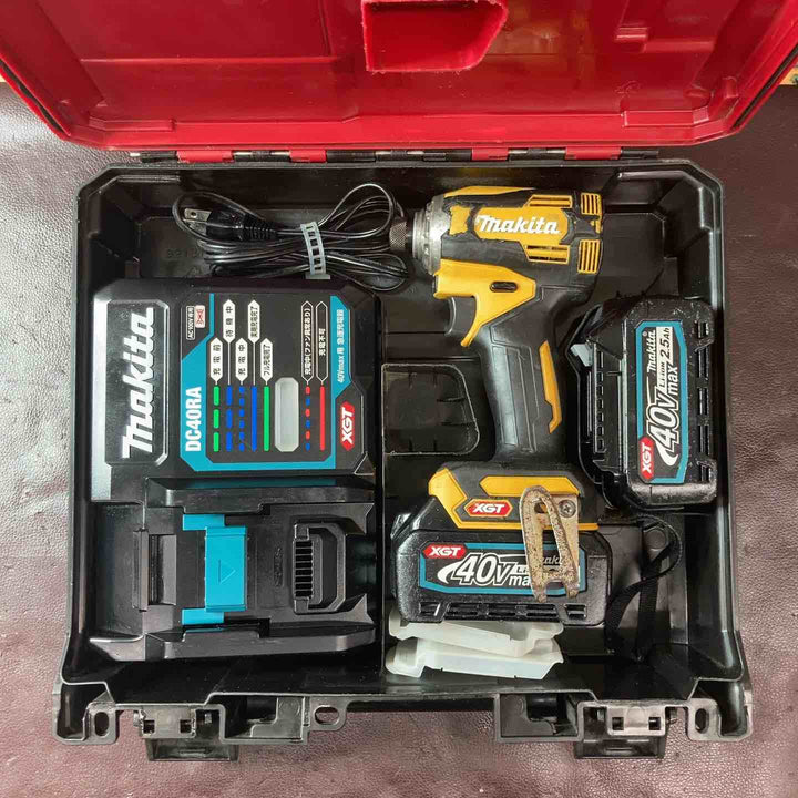 【中古品】マキタ(makita) コードレスインパクトドライバー TD001GDXFY 40V フルセット【東大和店】