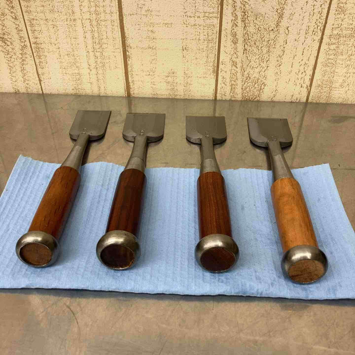 【美品】▼鑿 ノミ  「歓声」 4本組 大工道具 和工具【柏店】