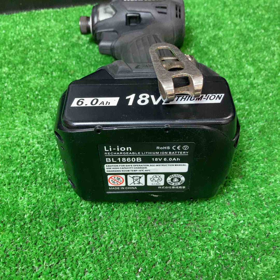 ★マキタ(makita) コードレスインパクトドライバー TD173DZB バッテリーのおまけ付【岩槻店】
