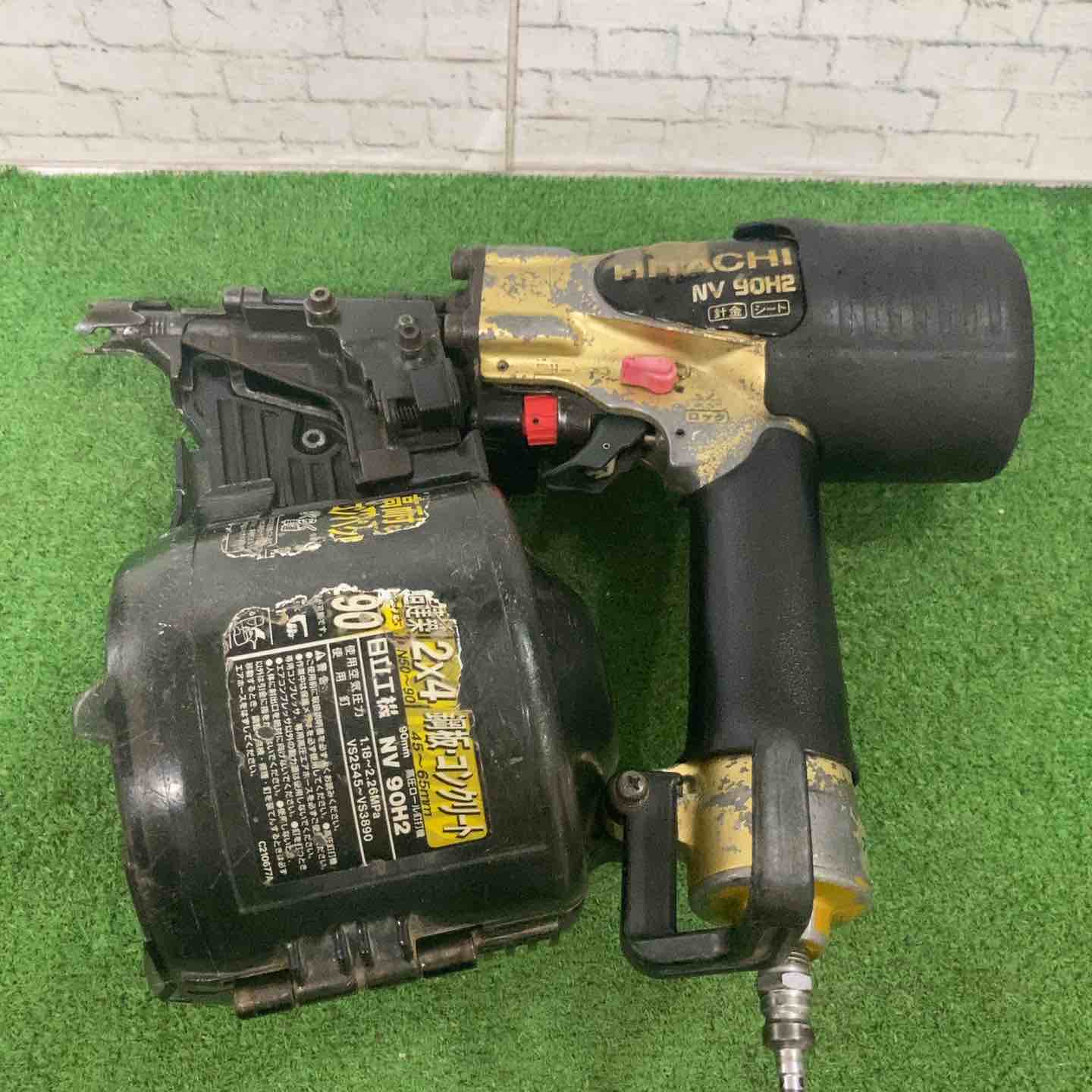 ハイコーキ(HIKOKI ※旧:日立工機) 高圧エア釘打ち機 NV90H2 ハイコーキ(HIKOKI ※旧:日立工機) 高圧エア釘打ち機 NV90H2