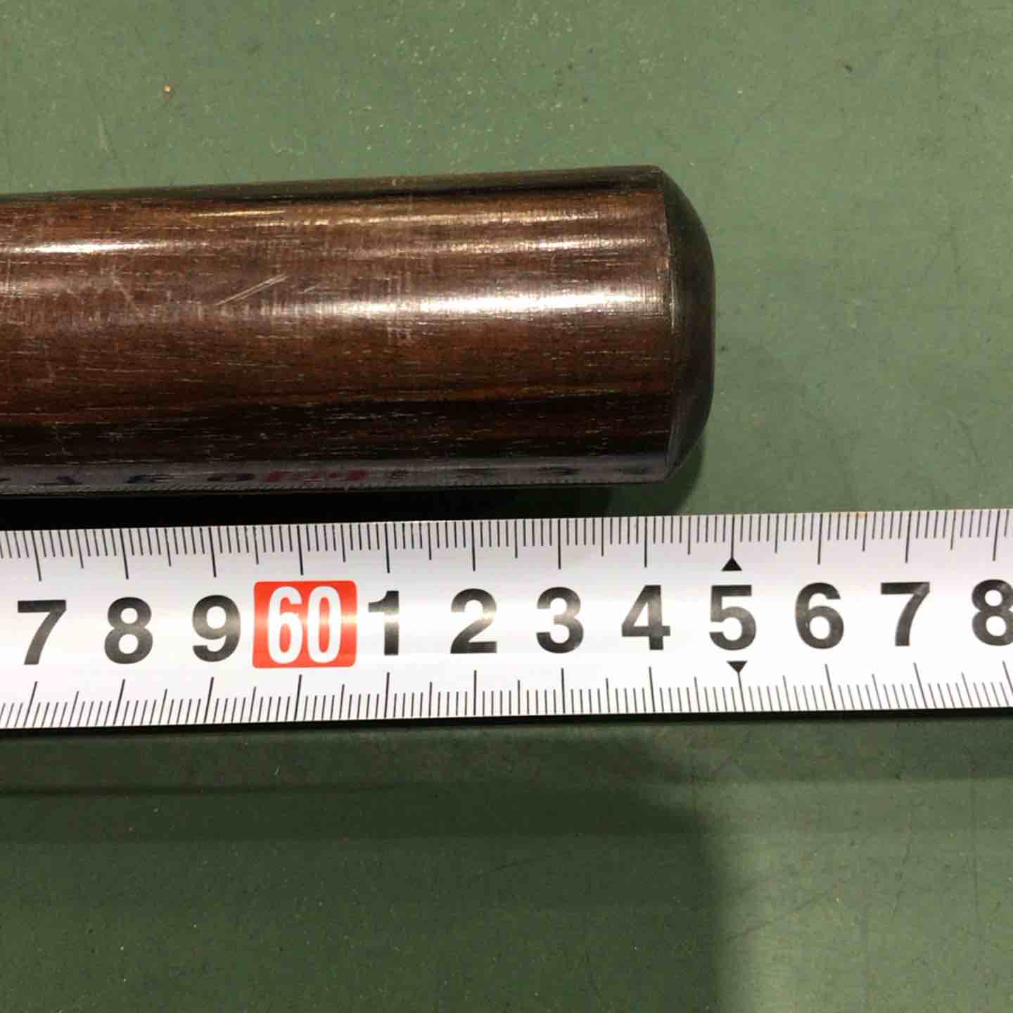 突き鑿 中古品】 銘不明 突き鑿 2本組 「○村」 のみ 和工具 大工道具