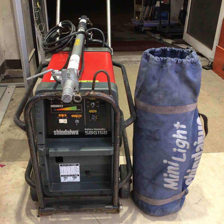 【店頭受取り限定】新ダイワ/shindaiwa バルーン投光器 SBG-15B　現状品(保証なし)【町田店】