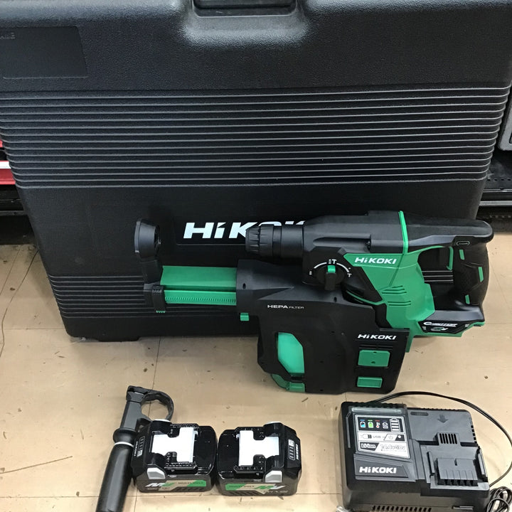 ★ハイコーキ(HIKOKI ※旧:日立工機) コードレスハンマドリル DH36DPB(2XP)【草加店】