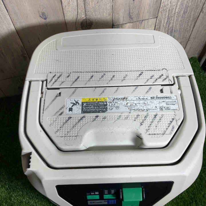 ★ハイコーキ(HIKOKI ※旧:日立工機) コードレス集じん機 乾式 RP3608DB(NN)本体のみ ホース欠品 落ちない汚れあり【戸田店】