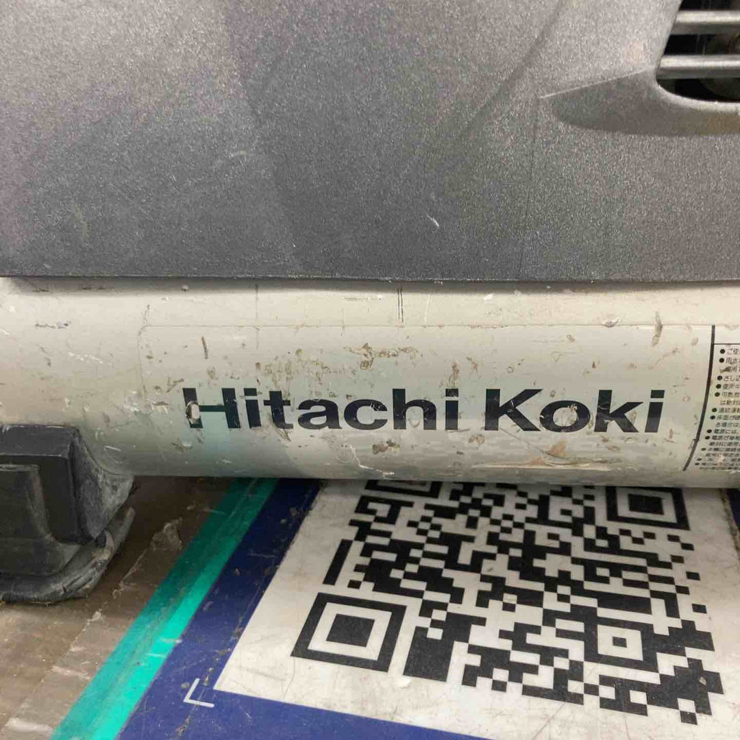 ★ハイコーキ(HIKOKI ※旧:日立工機) エアコンプレッサー EC1430H2 エア充填時間約5分 稼働音大 外装割れあり【戸田店】