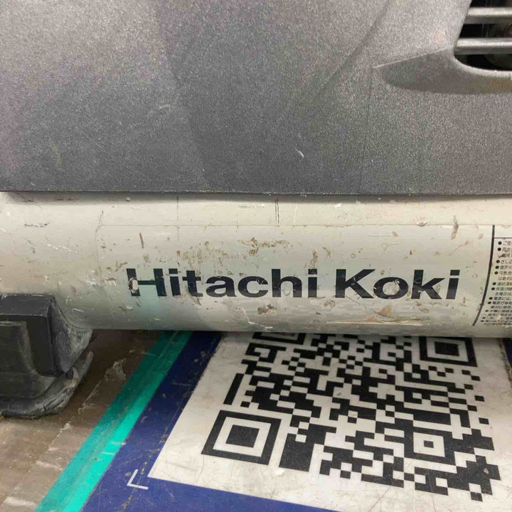 ★ハイコーキ(HIKOKI ※旧:日立工機) エアコンプレッサー EC1430H2 エア充填時間約5分 稼働音大 外装割れあり【戸田店】
