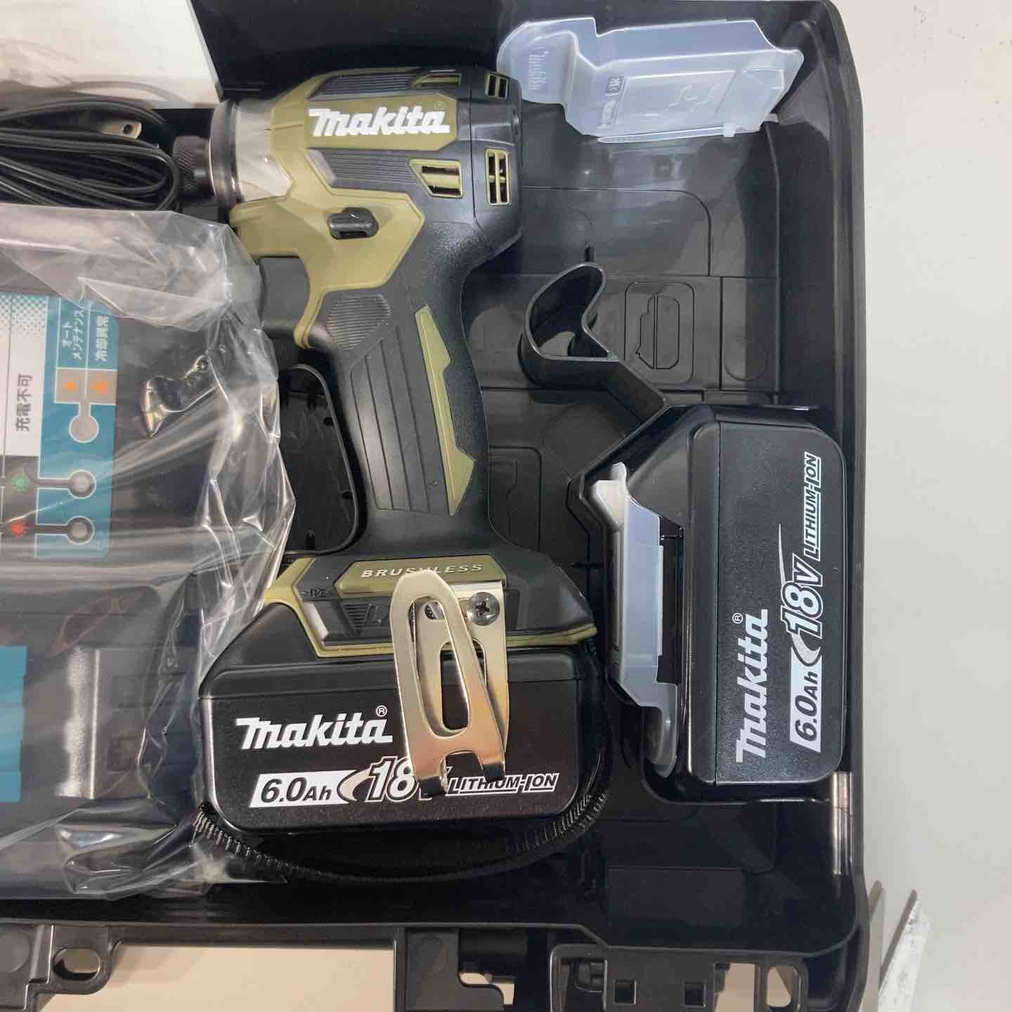 ★マキタ(makita)18V コードレスインパクトドライバー TD173DRGXO純正品 18Vバッテリー2個付き【戸田店】 ☆マキタ(makita) コードレスインパクトドライバー TD173DRGXO