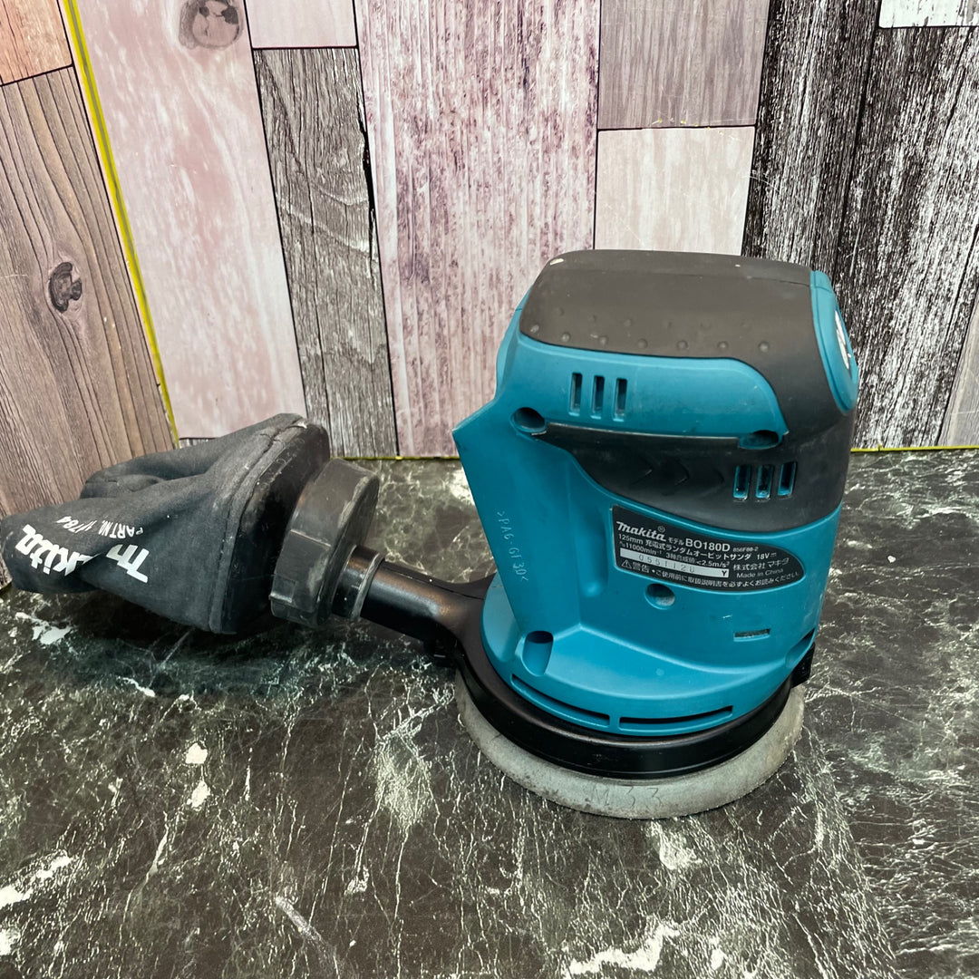 ★マキタ(makita) コードレスランダムオービットサンダ BO180DZ【八潮店】