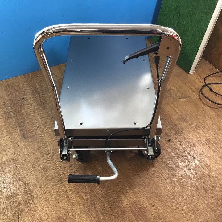 【中古美品／店頭受取り限定】HaulMaster Hydraulic Table Cart テーブル・ハンドリフター 450㎏【岩槻店】