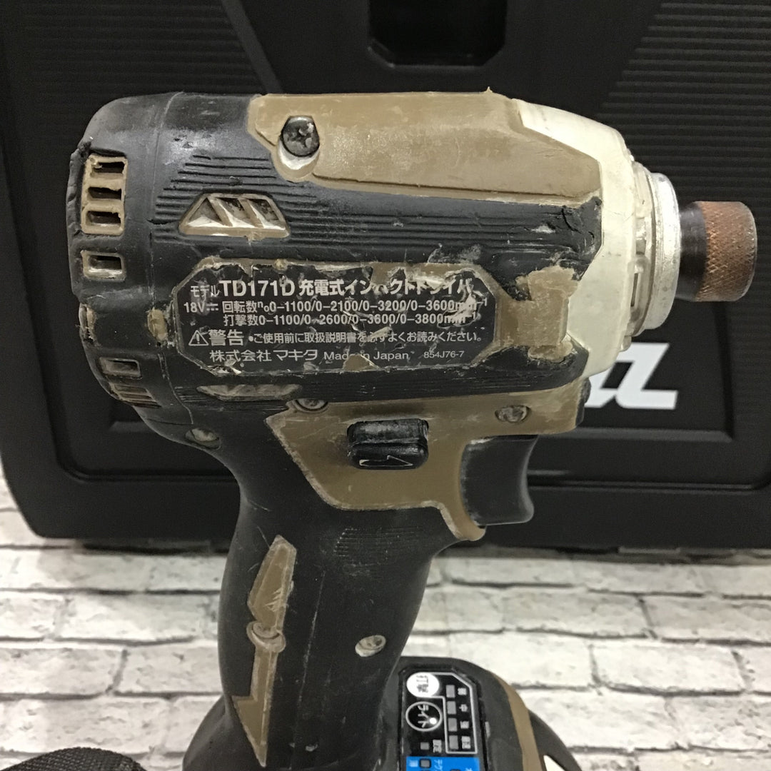 ★マキタ(makita) コードレスインパクトドライバー TD171DGXAB【川口店】