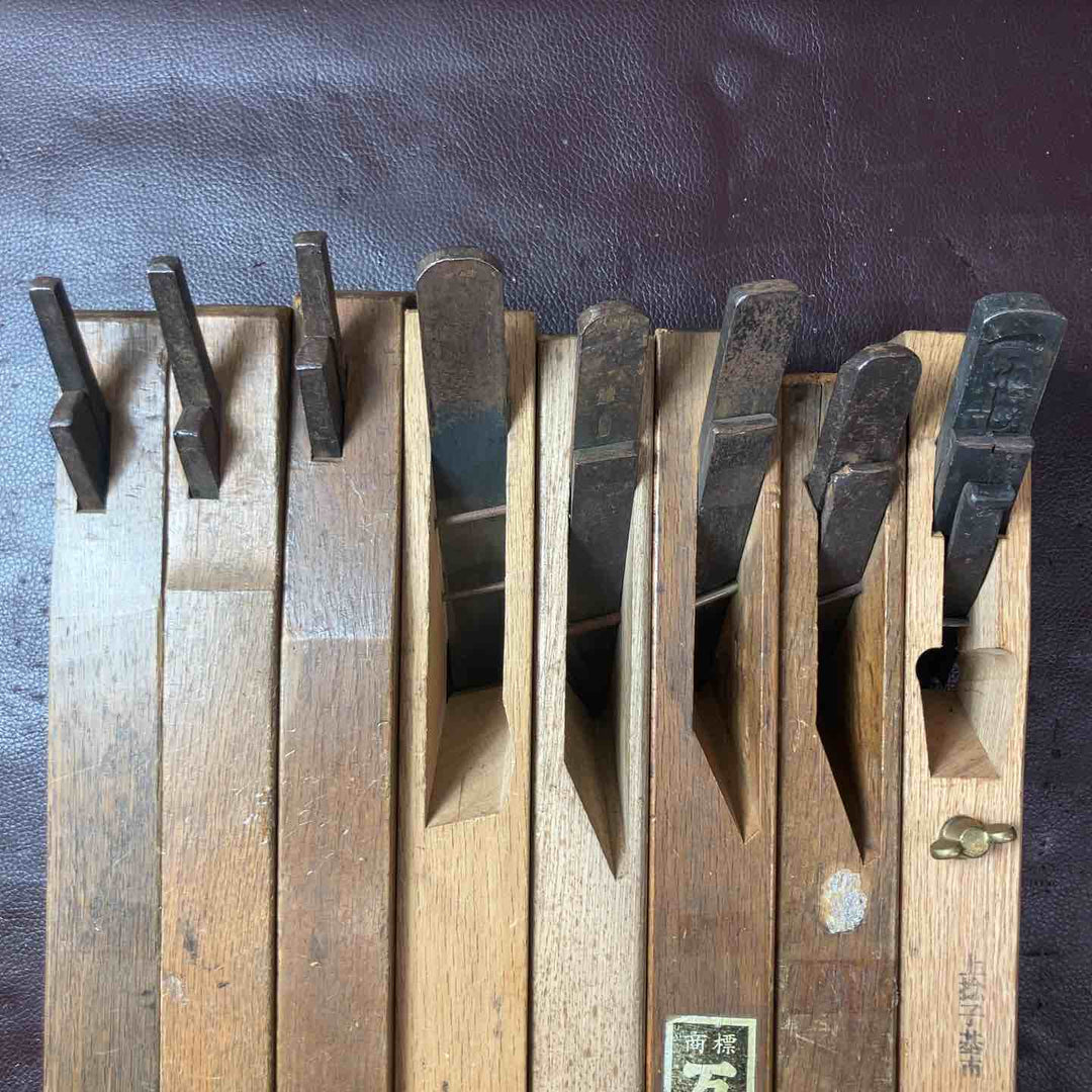 【中古品】 鉋(かんな) 安兵衛・小鍛冶・万七 作者不明 合脇取鉋 5個 計8個 【東大和店】
