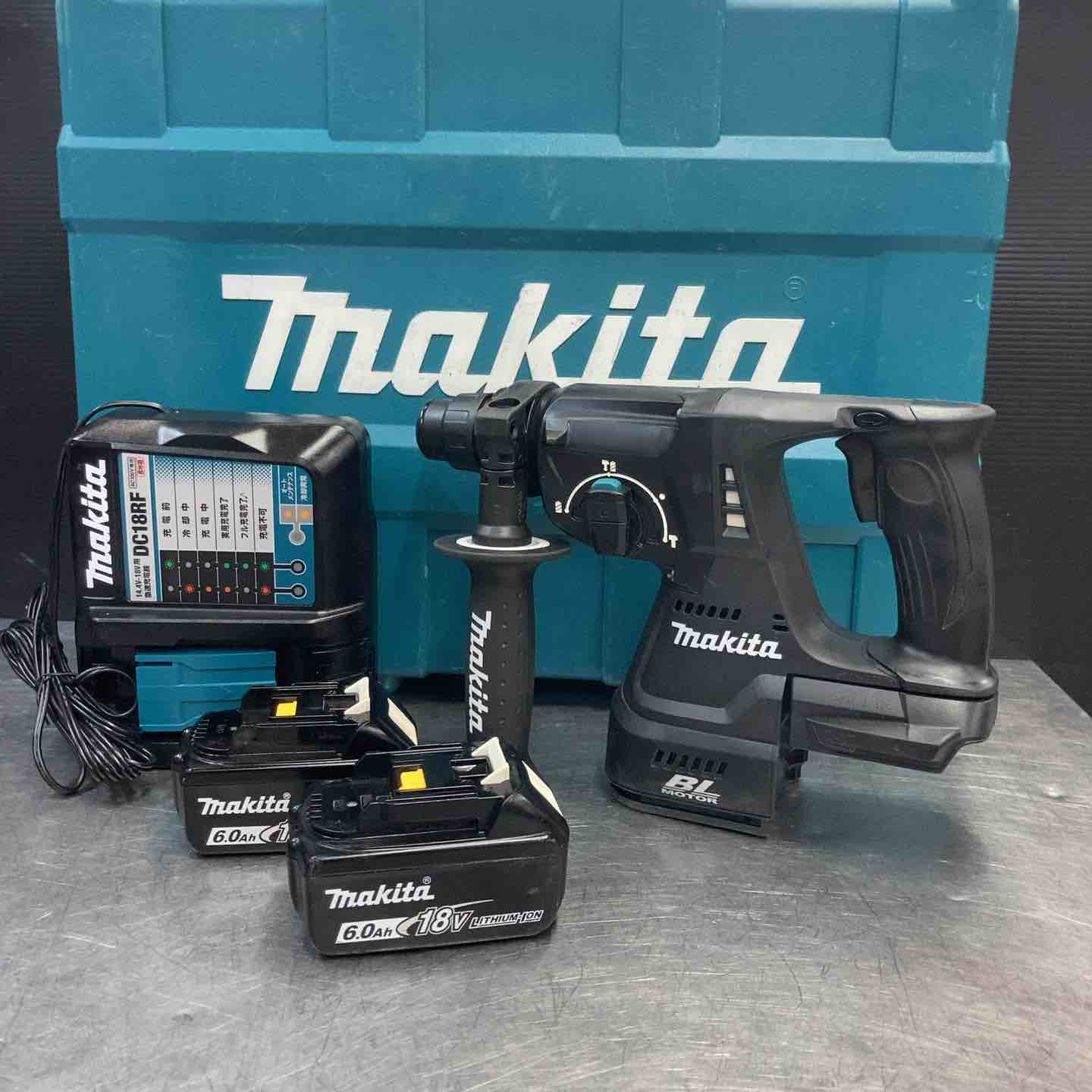 中古品】 マキタ(makita) 18V コードレスハンマドリル HR244DRGXB フル 中古品】 マキタ(makita) 18V コードレスハンマドリル HR244DRGXB フル