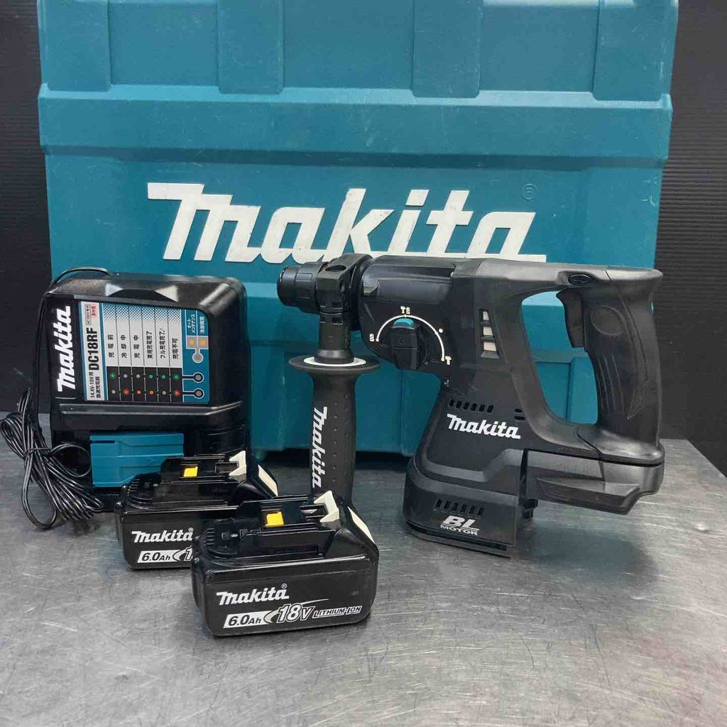 中古品　▲マキタコードレスハンマドリルHR244DRGXB▲ 中古品】 マキタ(makita) 18V コードレスハンマドリル HR244DRGXB フル