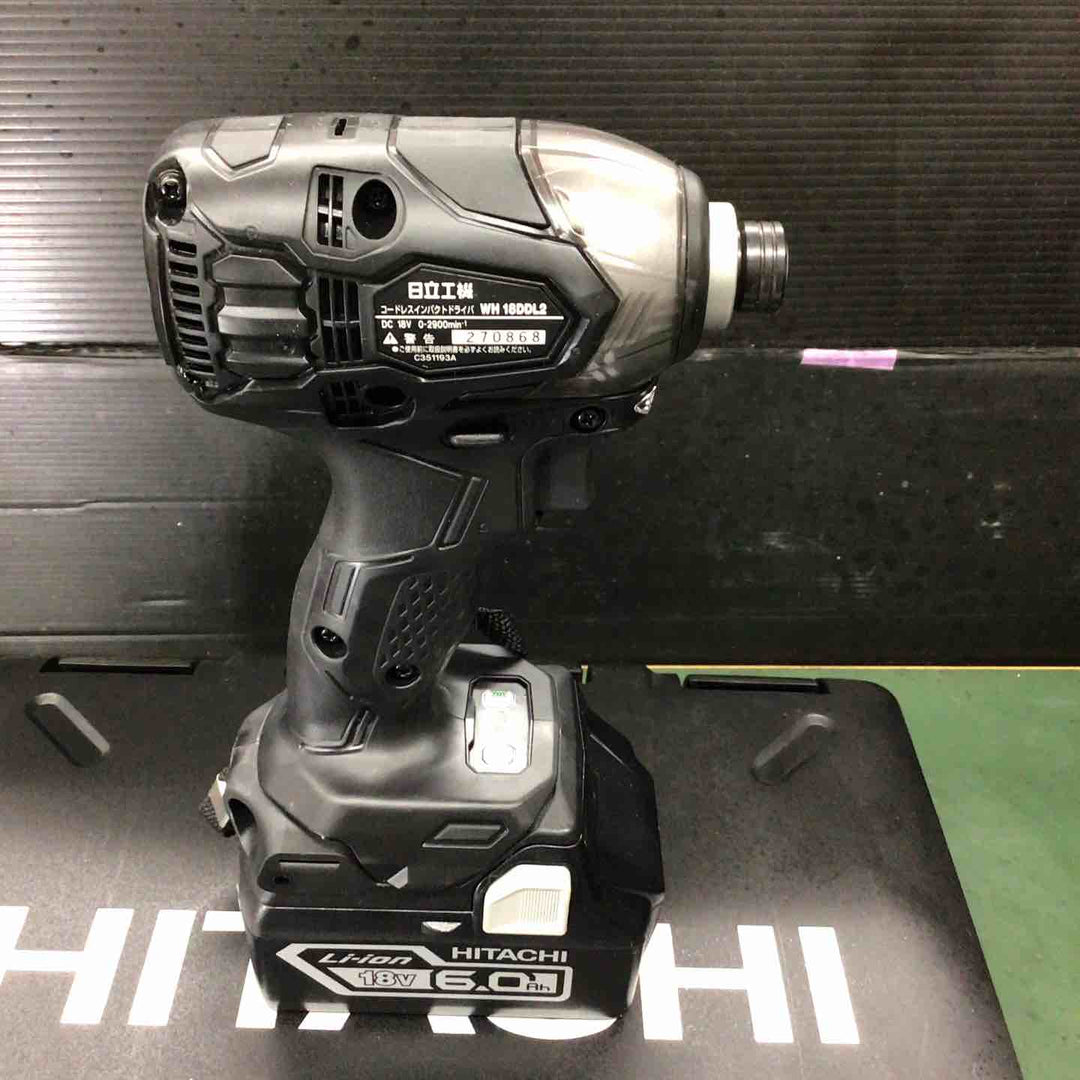 ★ハイコーキ(HIKOKI ※旧:日立工機) コードレスインパクトドライバー WH18DDL2(2LYPK)(B)【戸田店】