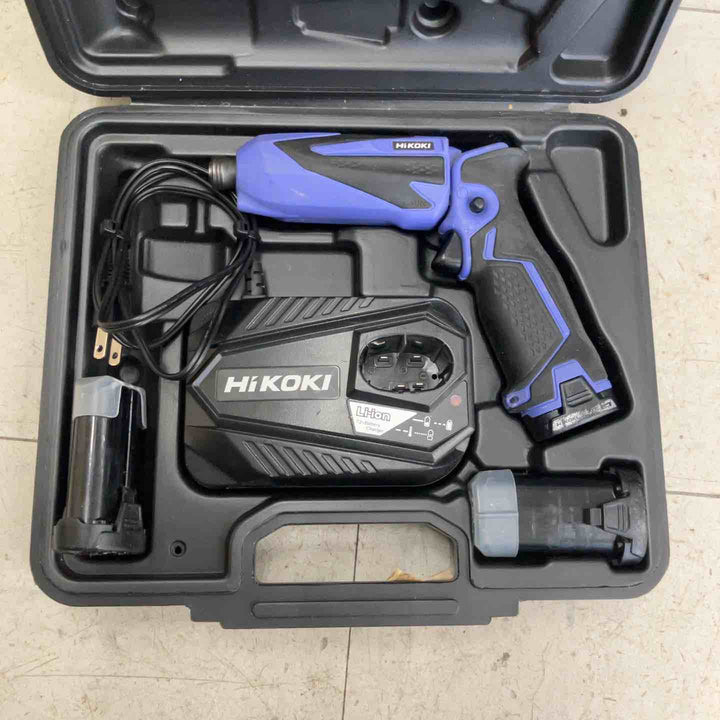 ◇ハイコーキ(HIKOKI ※旧:日立工機) コードレスペンインパクトドライバー  FWH7DL(LCSK) ケース(7.2V1.5Ahバッテリー*3、充電器)【鴻巣店】
