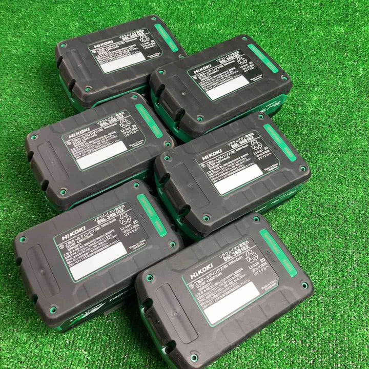 ハイコーキ(HIKOKI ※旧:日立工機) リチウムイオンバッテリー 36V/4.0Ah BSL36B18X　6個セット　【川崎店】