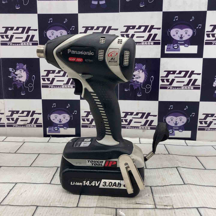 ◇パナソニック(Panasonic) コードレスインパクトドライバー EZ75A1X-H グレー 本体のみ【所沢店】