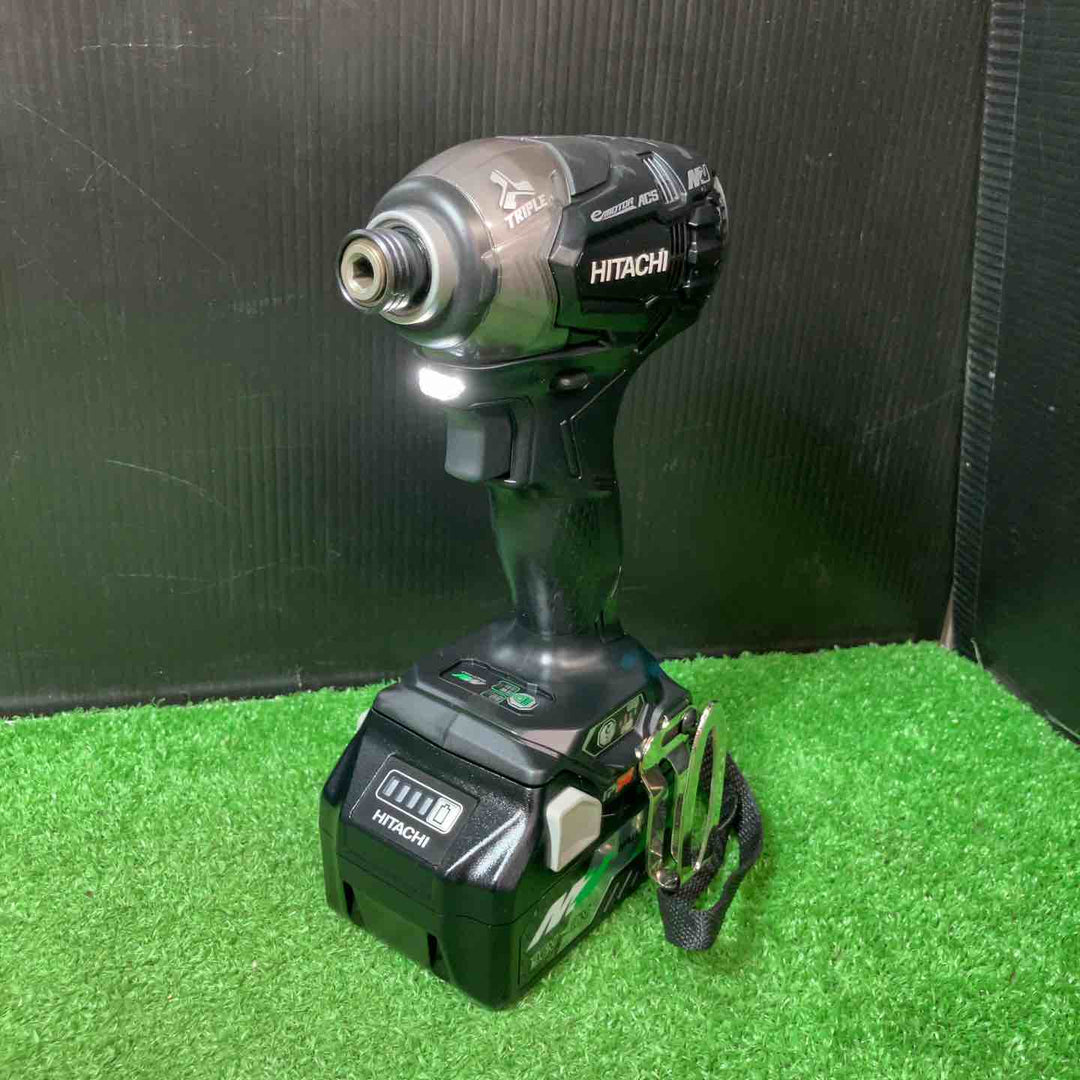 【美品】★ハイコーキ(HIKOKI ※旧:日立工機) コードレスインパクトドライバー WH36DA(2XPB)◇バッテリー1個セット【岩槻店】