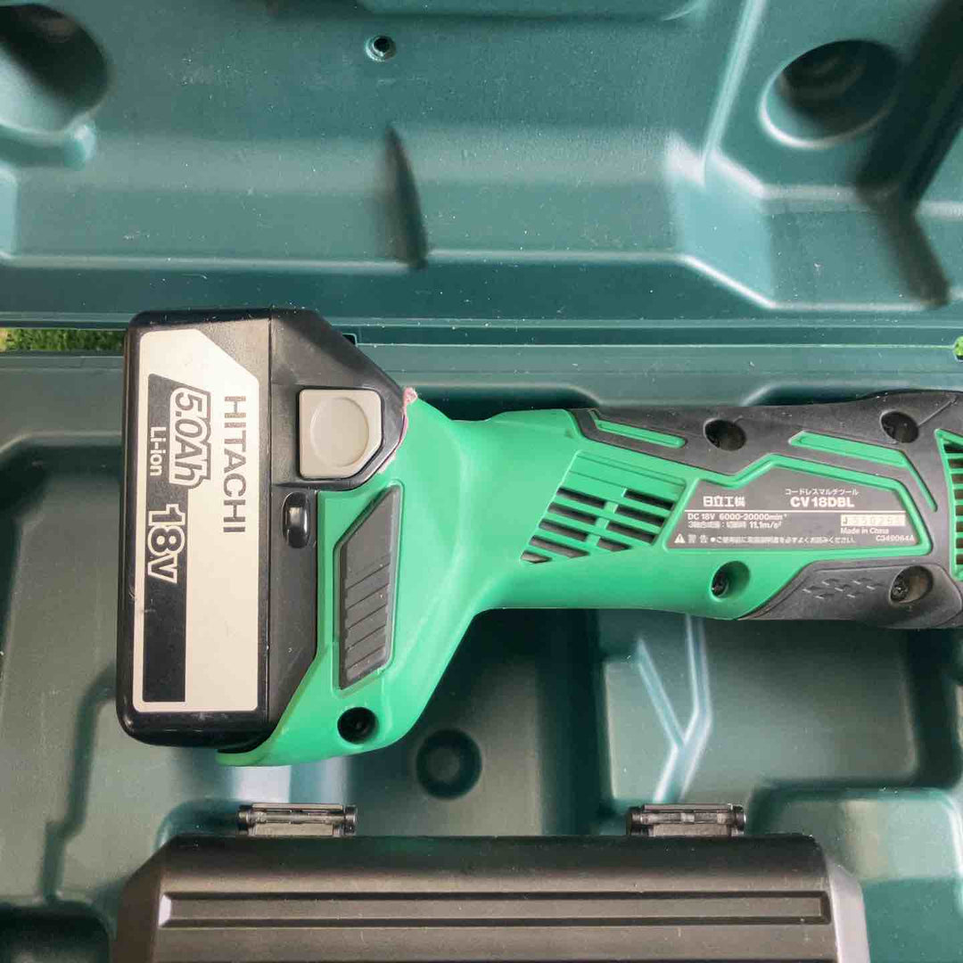★ハイコーキ(HIKOKI ※旧:日立工機) コードレスマルチツール CV18DBL(NN)【町田店】