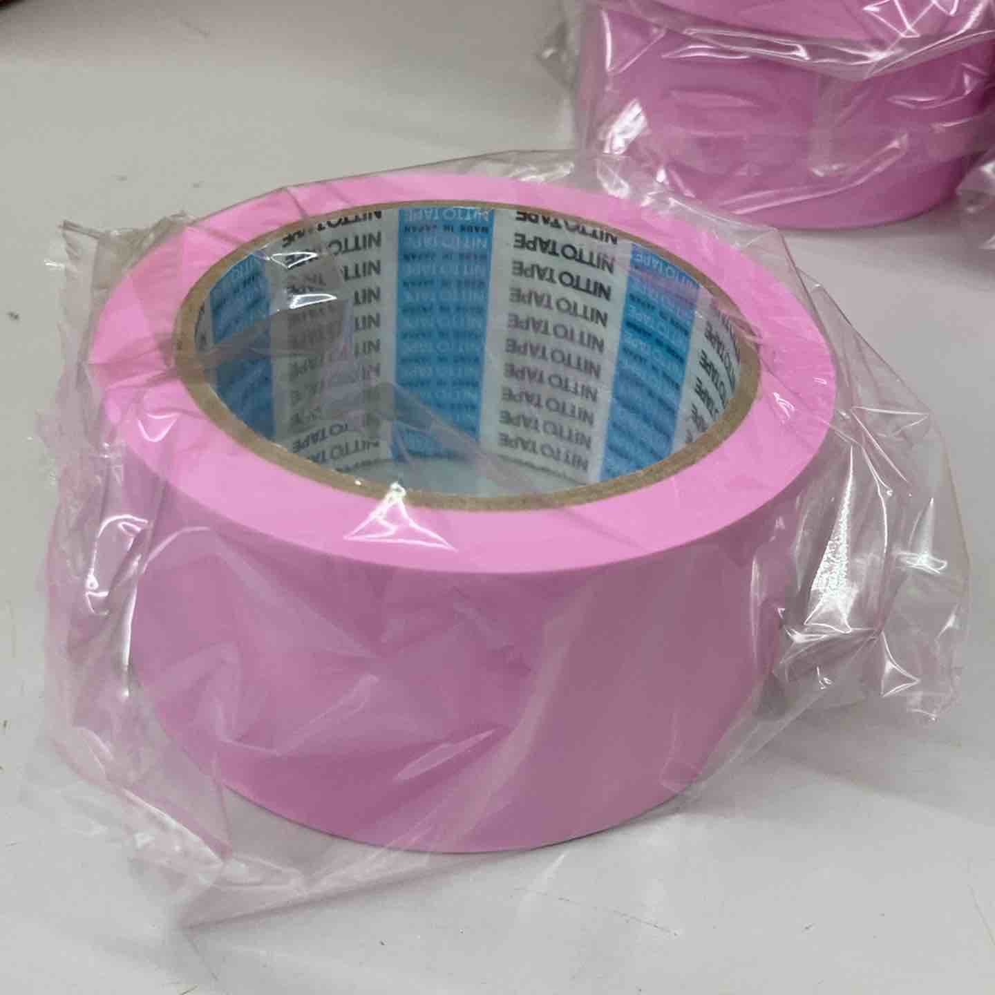 ▽日東電工(Nitto)床養生テープ さくら色 No.397 30巻 1箱 50mm×25m