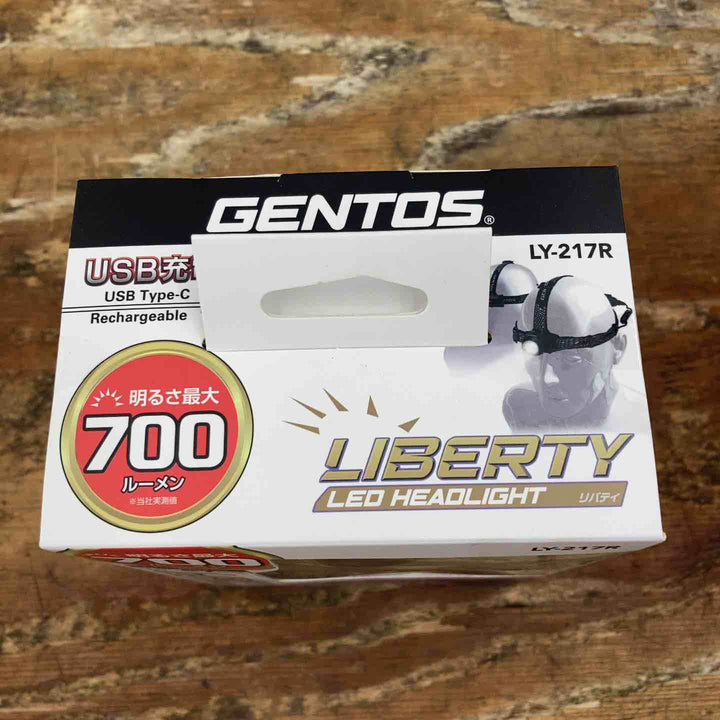 ■GENTOS ヘッドライト リバティ LY-217R【柏店】