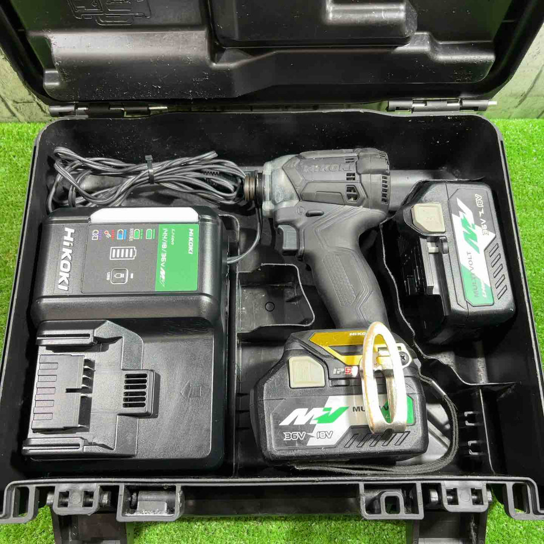 ★ハイコーキ(HIKOKI ※旧:日立工機) マルチボルト コードレスインパクトドライバー WH36DC(2XPB)【川口店】