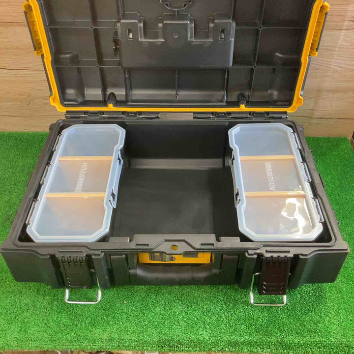 デウォルト(DEWALT) タフシステム2.0 システム収納BOX Sサイズ 工具箱 収納ケース ツールボックス DS165 積み重ね収納 DWST83293-1【町田店】