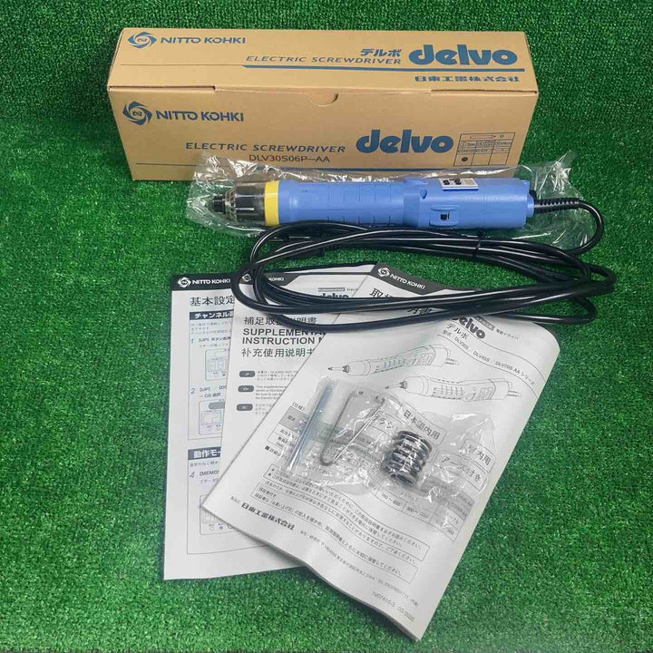 ▼日東工器/NITTO デルボ 多機能電動ドライバー DLV30S06P-AA【川崎店】