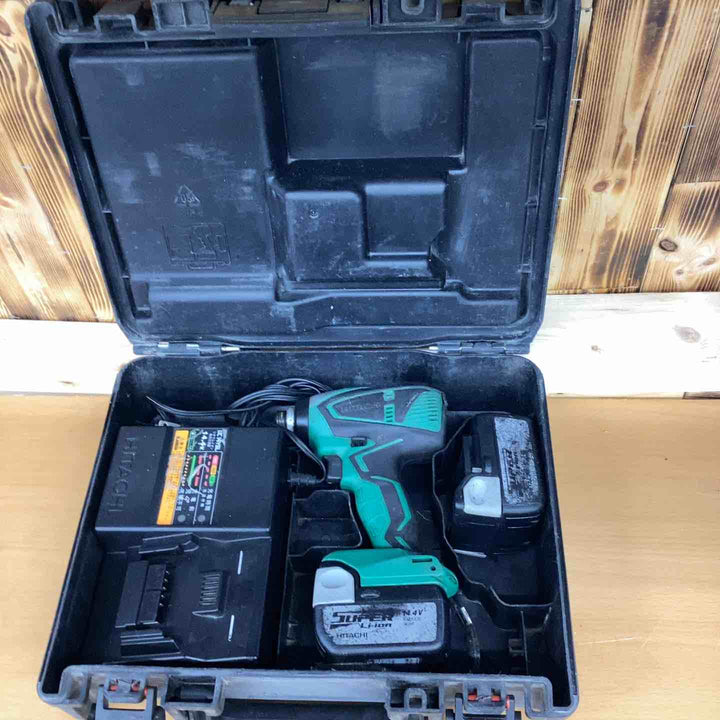 ★ハイコーキ(HIKOKI ※旧:日立工機) コードレスインパクトドライバー WH14DBEL(2LLCK)(L)【越谷店】